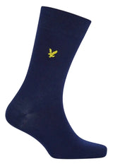 Lyle & Scott Angus 3 Pack Socks Navy,Burgundy,Purple 7-11UK Northern