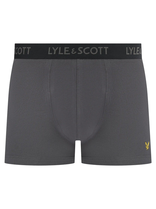 Lyle & Scott Barclay Boxers Bayberry/ Granite / Black Northern