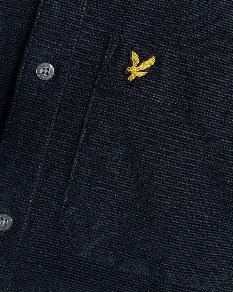 Lyle & Scott Corduroy Shirt Dark Navy Northern Ireland Belfast