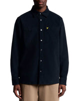 Lyle & Scott Corduroy Shirt Dark Navy Northern Ireland Belfast