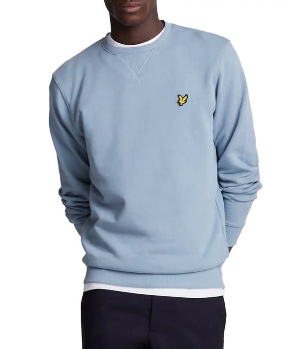 Lyle & Scott Crew Neck Sweatshirt Crafted Blue Northern Ireland