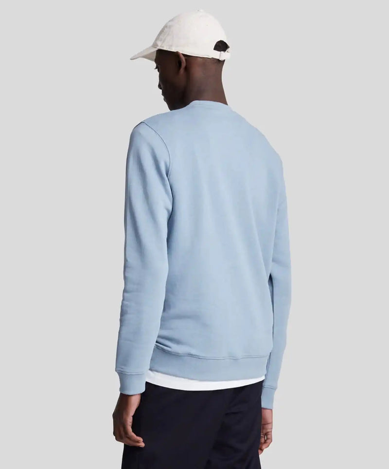 Lyle & Scott Crew Neck Sweatshirt Crafted Blue Northern Ireland