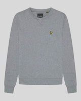 Lyle & Scott Crew Neck Sweatshirt Mid Grey Marl Northern Ireland