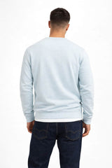 Lyle & Scott Crew Neck Sweatshirt Opal Blue Northern Ireland Belfast