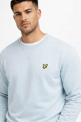 Lyle & Scott Crew Neck Sweatshirt Opal Blue Northern Ireland Belfast