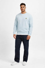 Lyle & Scott Crew Neck Sweatshirt Opal Blue Northern Ireland Belfast