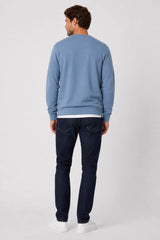Lyle & Scott Crew Neck Sweatshirt Power Blue Northern Ireland Belfast