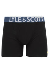 Lyle & Scott Daniel Boxer Briefs 3 Pack Black Multi Waistband