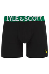 Lyle & Scott Daniel Boxer Briefs 3 Pack Black Multi Waistband