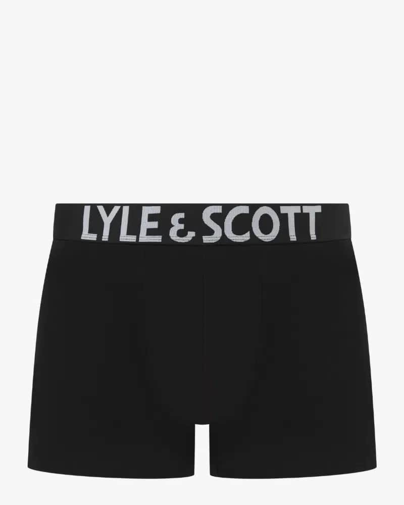 Lyle & Scott Daniel Boxer Briefs 3 Pack Pumice Stone/Beetle/Black