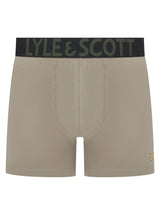 Lyle & Scott Daniel Boxers Silver Sage/ Climbing Ivy / Black Northern