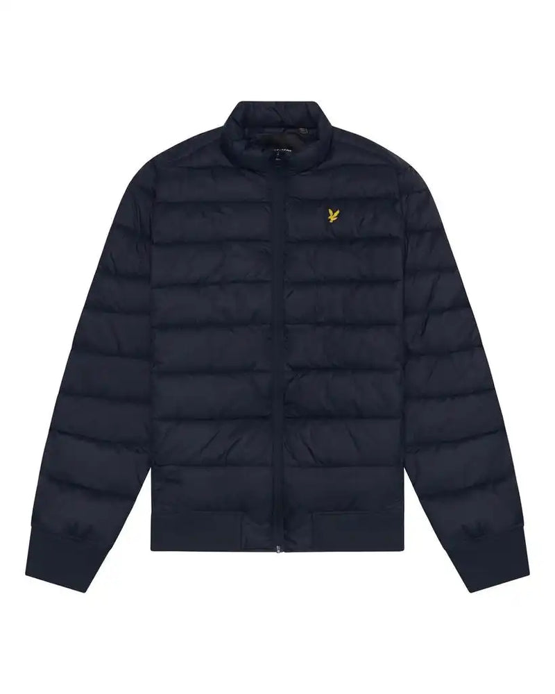 Lyle & Scott Funnel Neck Wadded Jacket Navy Northern Ireland Belfast