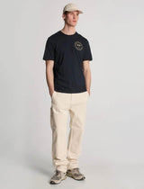 Lyle & Scott Game Of Two Halves T-Shirt Dark Navy/Mojave Northern