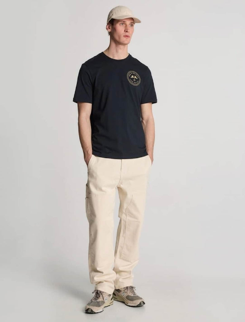 Lyle & Scott Game Of Two Halves T-Shirt Dark Navy/Mojave Northern