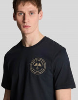 Lyle & Scott Game Of Two Halves T-Shirt Dark Navy/Mojave Northern