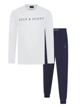 Lyle & Scott Guy Loungewear Pyjamas Bright White/Peacoat Navy