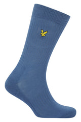 Lyle & Scott Hamilton 3 Pack Socks Sailor Blue/White /Blue Horizon