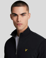 Lyle & Scott Hybrid Baffled Track Jacket Jet Black Northern Ireland