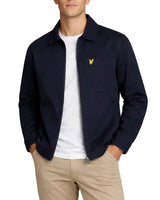 Lyle & Scott Lightweight Enzyme Wash Overshirt Dark Navy Northern