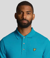 Lyle & Scott Men’s Plain Polo Shirt Leisure Blue Northern Ireland