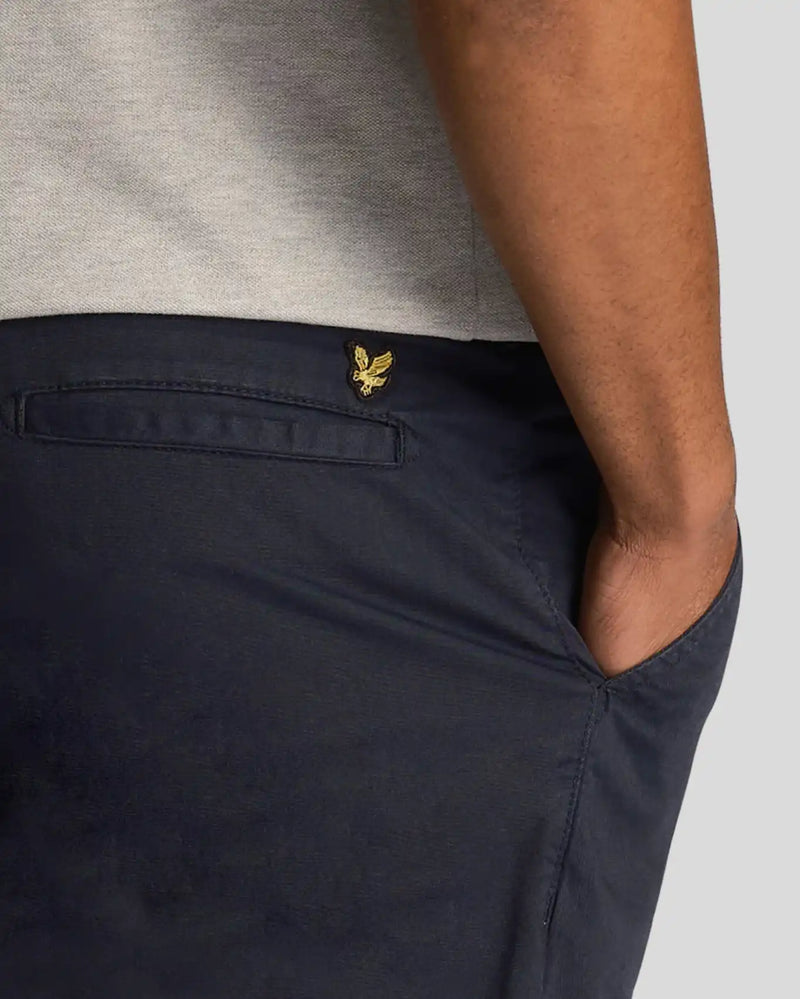 Lyle & Scott Mens Anfield Chino Shorts Dark Navy Northern Ireland