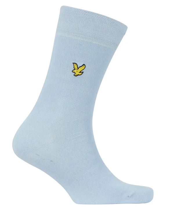 Lyle & Scott Mens Angus Socks Peacoat/Basil/Chambray Blue 7-11UK