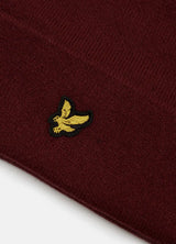 Lyle & Scott Beanie - Burgundy