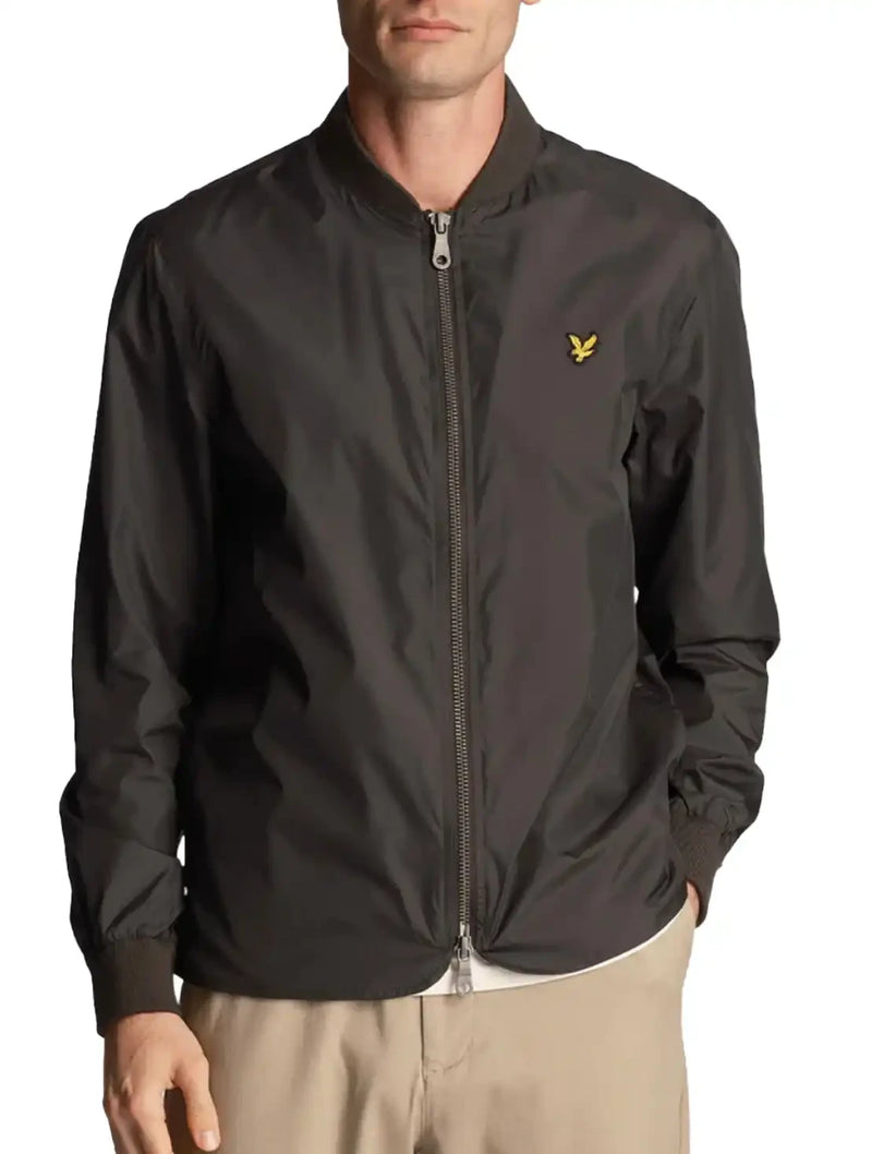 Lyle & Scott Men’s Bomber Jacket Gunmetal Northern Ireland Belfast