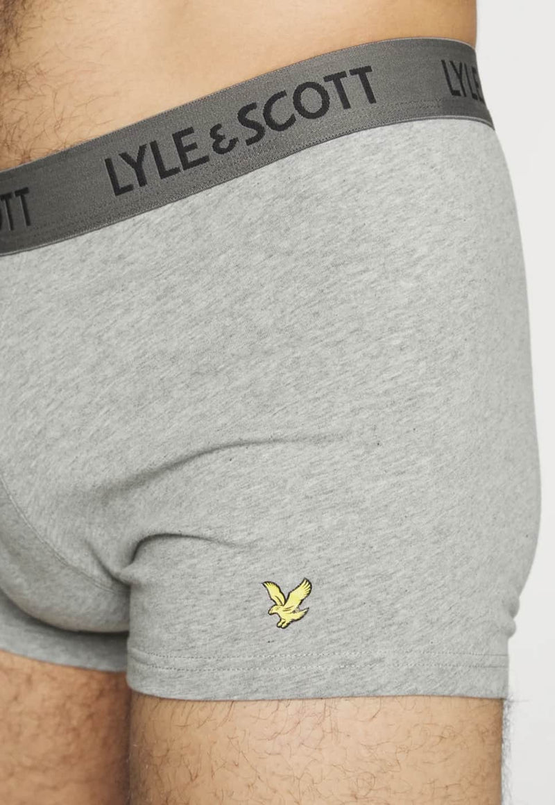 Lyle & Scott Men’s Boxers Barclay 3-Pack Cotton Briefs Dark