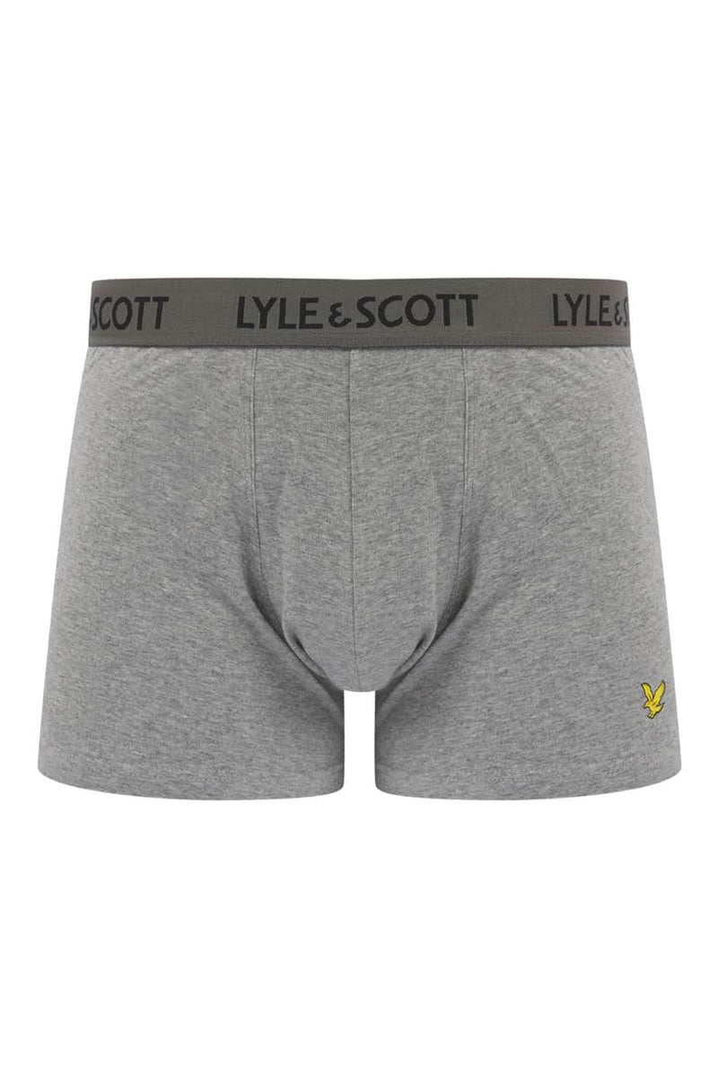 Lyle & Scott Men’s Boxers Barclay 3 - Pack Cotton Briefs Dark