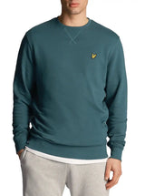 Lyle & Scott Men’s Crew Neck Sweatshirt Malachite Green Northern