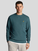 Lyle & Scott Men’s Crew Neck Sweatshirt Malachite Green Northern