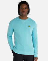 Lyle & Scott Mens Crew Neck Sweatshirt ML424VOG-W990 Alpine Sky