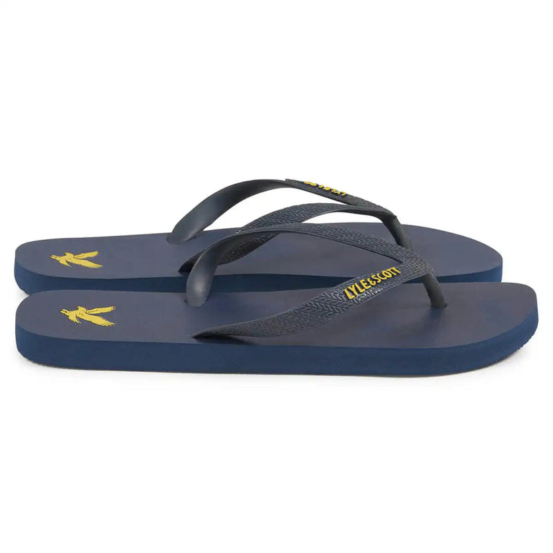 Lyle & Scott Men’s Flip Flops Ink Blue Ballynahinch Northern Ireland