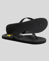 Lyle & Scott Mens Flip Flops Jet Black Northern Ireland Belfast