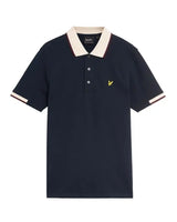 Lyle & Scott Mens Half Tipped Polo Shirt Navy Northern Ireland Belfast