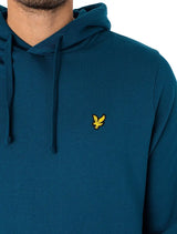 Lyle & Scott Mens Logo Pullover Hoodie ML416VOG-W992 Apres Navy