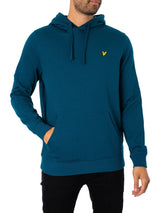 Lyle & Scott Mens Logo Pullover Hoodie ML416VOG-W992 Apres Navy