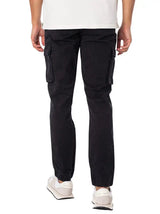 Lyle & Scott Mens Main Road Cargo Trousers Jet Black Ballynahinch