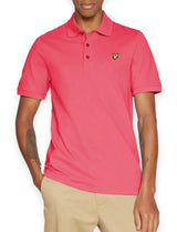 Lyle & Scott Men’s Plain Polo Shirt Electric Pink Northern Ireland