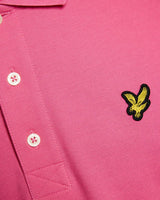 Lyle & Scott Mens Plain Polo Shirt Hot Pink Northern Ireland Belfast
