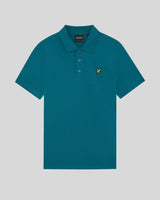 Lyle & Scott Mens Plain Polo Shirt Lagoon Northern Ireland Belfast