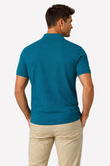 Lyle & Scott Mens Plain Polo Shirt Lagoon Northern Ireland Belfast