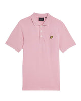 Lyle & Scott Mens Plain Polo Shirt Pink Light Northern Ireland Belfast