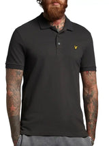 Lyle & Scott Mens Plain Polo Shirt SP400VOG Gunmetal Ballynahinch