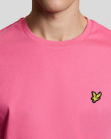 Lyle & Scott Mens Plain T-Shirt Hot Pink Northern Ireland Belfast