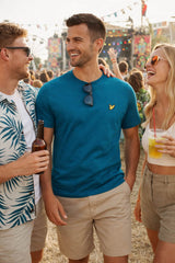 Lyle & Scott Mens Plain T-Shirt Lagoon Northern Ireland Belfast