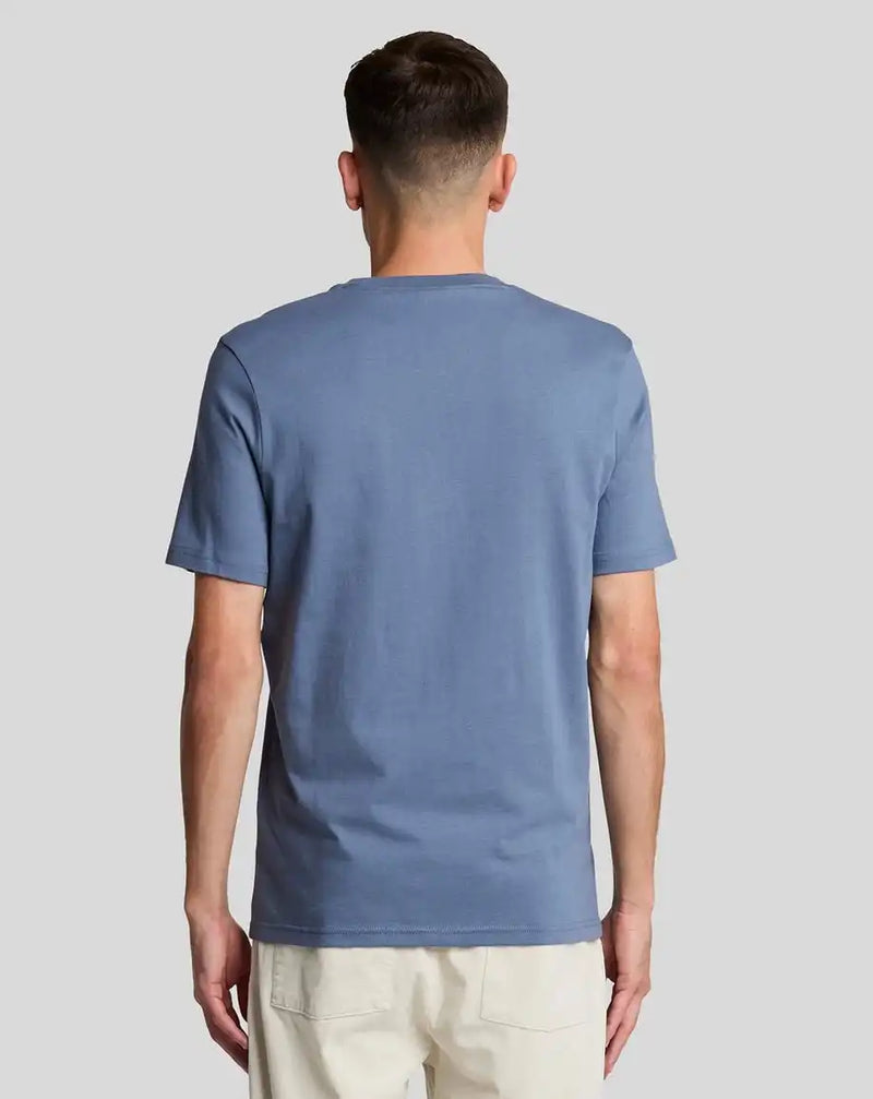 Lyle & Scott Mens Plain T-Shirt Mist Blue Northern Ireland Belfast