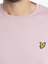 Lyle & Scott Mens Plain T-Shirt Pink Light Northern Ireland Belfast