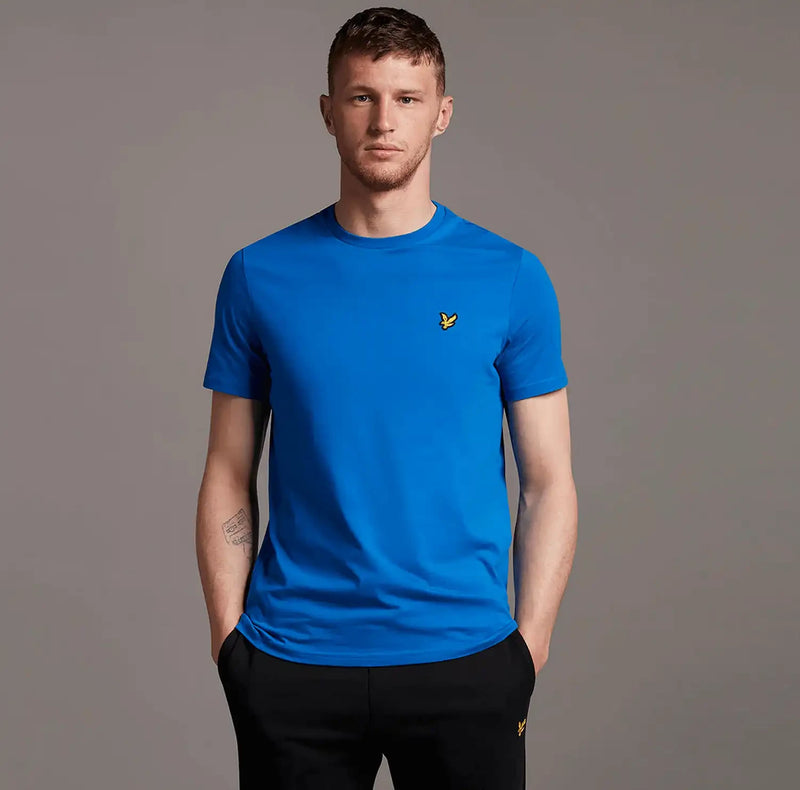 Lyle & Scott Plain T-Shirt Bright Blue
